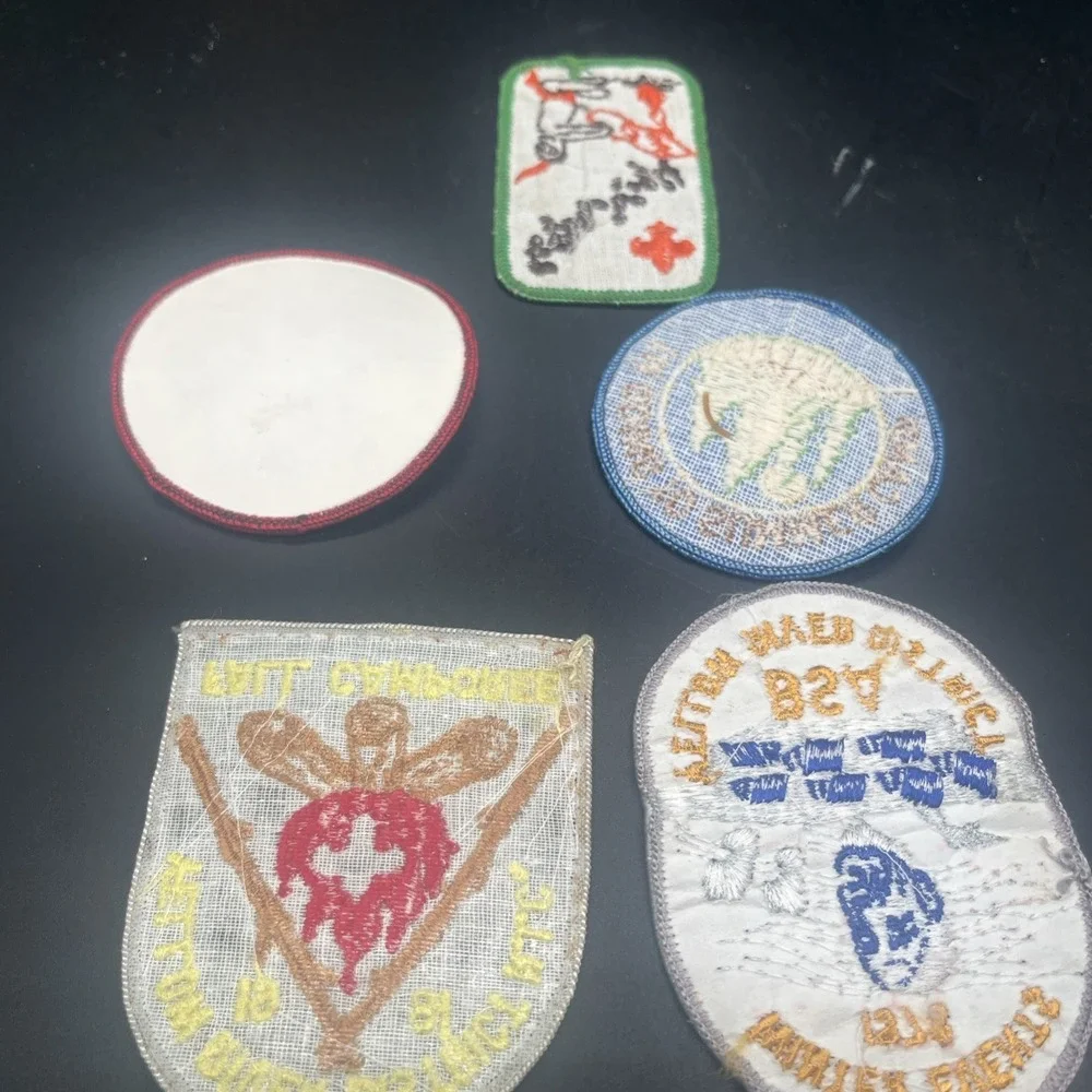 Vintage BSA Boy Scout Patch Lot (5) - 1978 1981 1982 Camporee, Scout Show - Picture 9 of 16